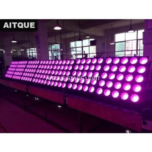 24pcs Disco light led blinder light 5x5 led pixel panel rgb dot matrix rgb led spotlight 25X30W dmx led blinder