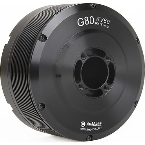 T-motor G Series Inrunning Gimbal Motor G80 KV30 KV60 for Gimbal Systems and Automatic Driving Systems