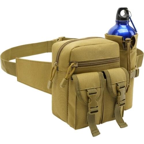 Mens Running Sport Waist Bag lightweight Multifunction Tactical Package 800D Waterproof Oxford Cloth