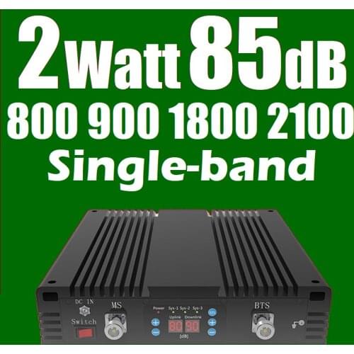 Four band High gain industrial amplifier Repeater Booster 900 1800 2100 2600 MHz for very low weak signal area Egypt Saudi arab