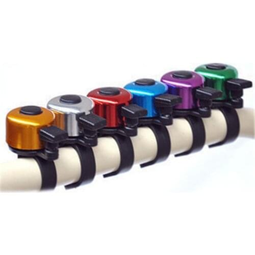 Bicycle Bell Alloy Mountain Road Bike Horn Sound Alarm Safety Cycling Handlebar Metal Ring For Mountain Bike Road Bike Bell
