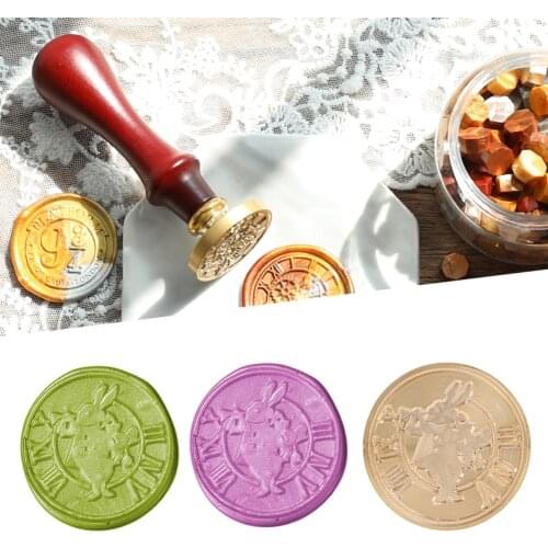 Wax Seal Stamp Head Retro Scrapbooking Replaceable Stamp Head for Sealing Stamp Wedding Decor Decorative Craft Gift
