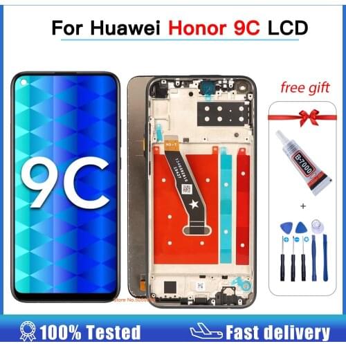 6.39" LCD Display For Huawei honor 9C Touch Screen Digitizer Assembly Replament For Honor 9C 9 C AKA-L29 ASK-AL00x Play 3 lcd