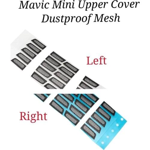 2pcs/4pcs /10pcs Upper Shell dustproof smesh Top Cover Dust Gauze for DJI Mavic Mini Accessories Repair Replacement Parts