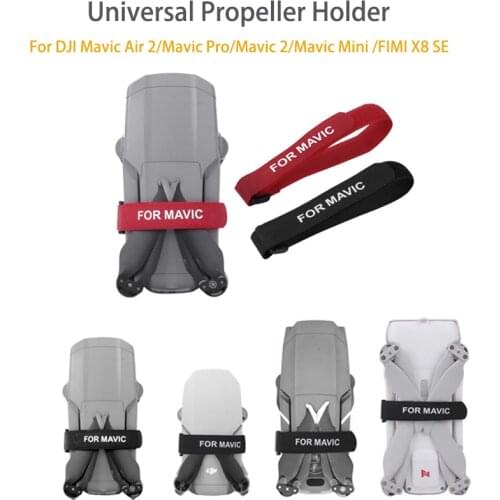 2pcs Propeller Stabilizers Fix Holder Velcro Fixing Strap 20x380mm For DJI Mavic Air 2/Mavic Mini/Mavic 2/Mavic Pro/Fimi X8SE