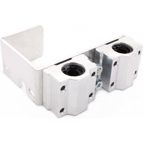 Reprap Prusa I3 printer accessories U type aluminum extruder carriage kit LM8UU linear bearing