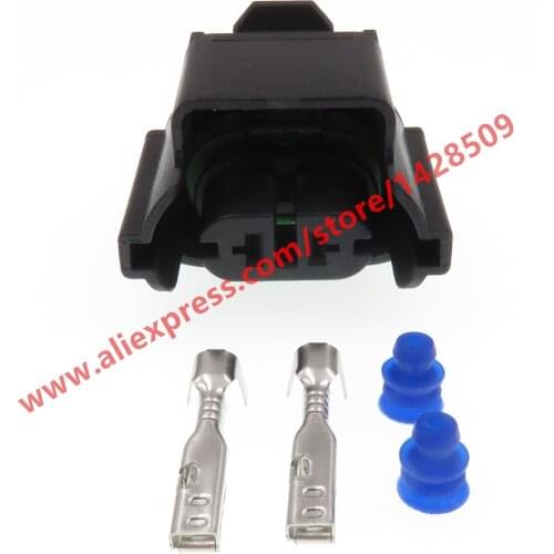 20 Sets 2 Pin Automotive Waterproof Fog Lamp H8 H11 Socekt Light Holder Female Connector For Audi VW 3D0 941 165A