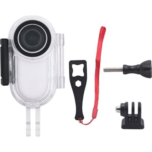 B2EF 30m Waterproof Case Underwater Housing Protective Shell for Insta 360 Go 2