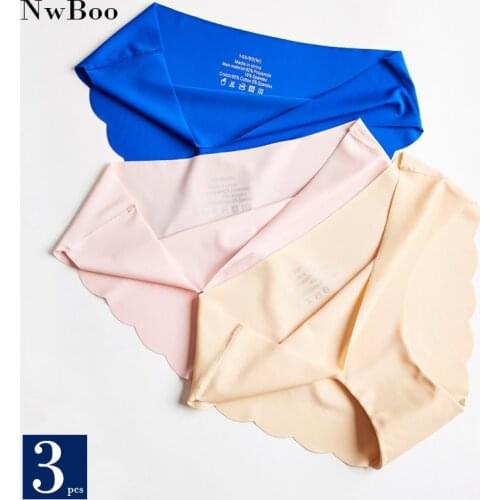 Seamless Body Underwear Womens Ruffle Panties Plus Size Sets Home Clothes Soft Smooth Touch Cool Panty Lady Briefs