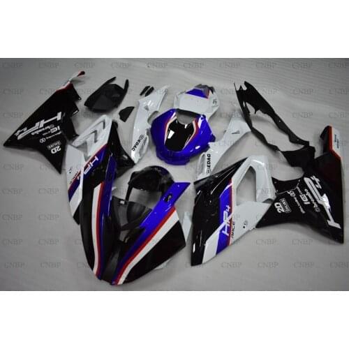 For BMW S1000 RR 2015 - 2016 Bodywork for BMW S1000 RR 16 Plastic Fairings for BMW S1000 RR 16 Black White racing Full Body Kits