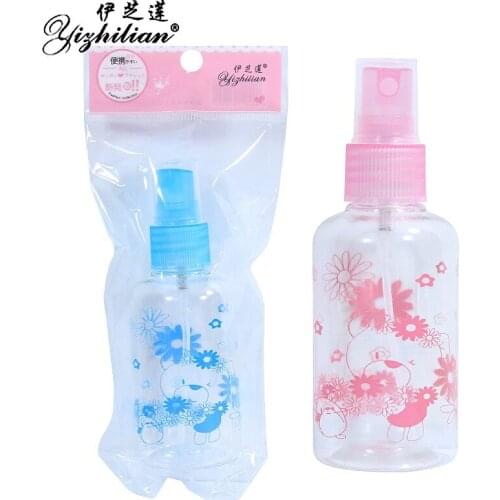 75ml Color Cartoon Printed Spray Bottle Spray Bottle Small Watering Can Makeup Water Fine Mist Empty Bottles