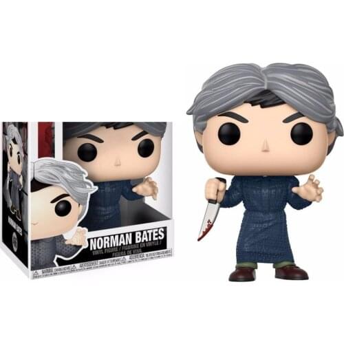 Funko POP Movies Psycho Norman Bates 466# Action Toy Figures Model Pvc Vinyl Figure Toys
