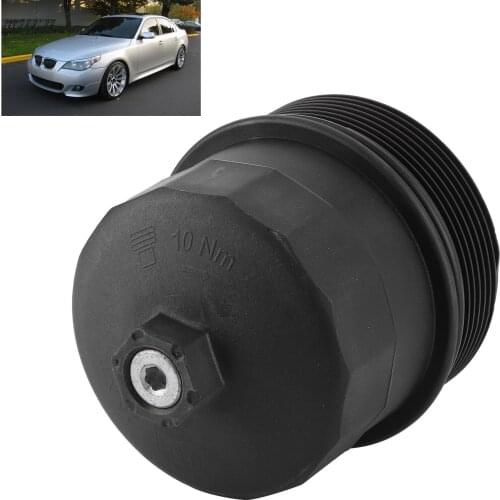 Oil Filter Housing Cover 11427521353 11427571010 11427615389 Fit for 545i / 550i / 645i Auto Parts