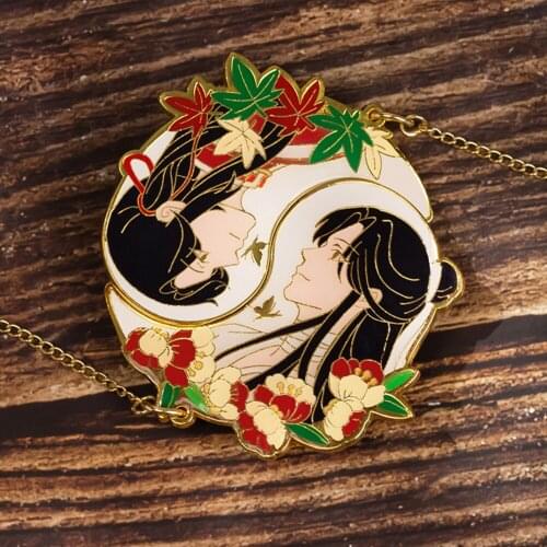 In Stock Tian Guan Ci Fu Xie lian Hua Cheng Metal Badge Brooch Pin Collection Cute Limit Cos Fashion Rare Christmas gift C
