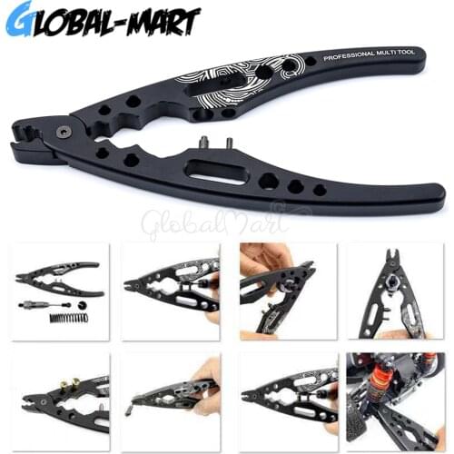 Metal Clamp Multi-Function Shock Absorber Pliers Ball Head Pliers Clip For for RC Model 1/8 1/10 RC Car Crawler Tools