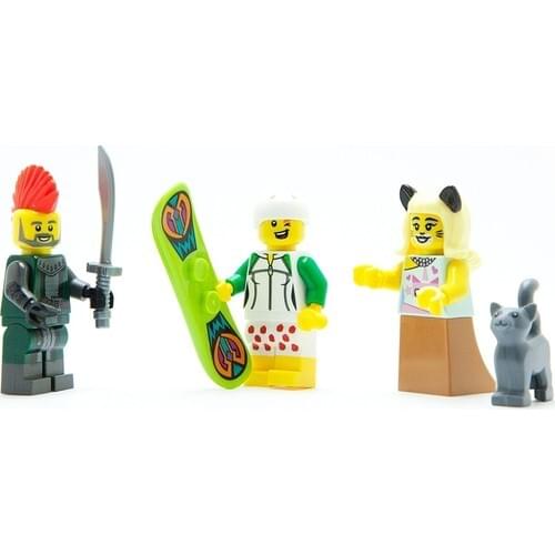 LEGO BAM570 3-LEGO Minifigure Pack No: 570