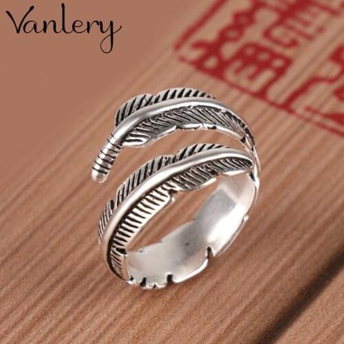 New Arrivals Charming Feather Ring for Women Boho Knuckle Party Rings Gothic Punk Jewelry Gifts for Girls