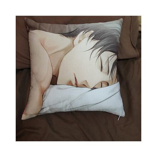 Fall decortions Surf Anime manga game Attack on Titan Levi Anime Cushion, Double-sided Anime body Pillow Case