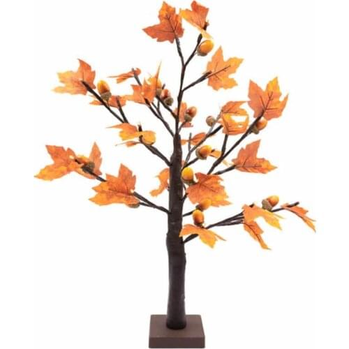 Retro Portable Lamps Simulation Tree Lamps Light Home Decor Battery Operated