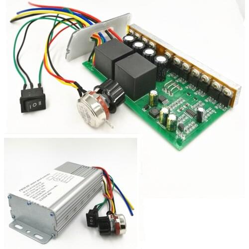 Industrial High Power PWM DC Motor Speed Controller 12V 24V 36V 48V 4000W DC Motor Speed Regulator