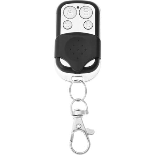 2pcs/3pcs 433MHz Remote Control 4CH Car Key Garage Door Gate Opener Remote Control Duplicator Clone Fixed Code