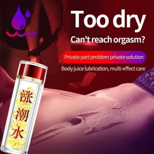 Lubricant for Sex Cream Sex Super Capacity Viscous Lube Water Based Oil Lubricant Anal Adult Toy Couple Game 16 capsules