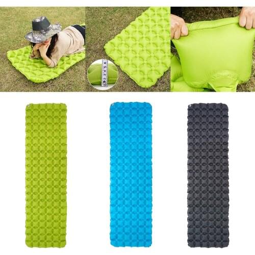 Ultralight Inflatable Sleeping Pad Camping Air Mat Single Bed Roll Mattress