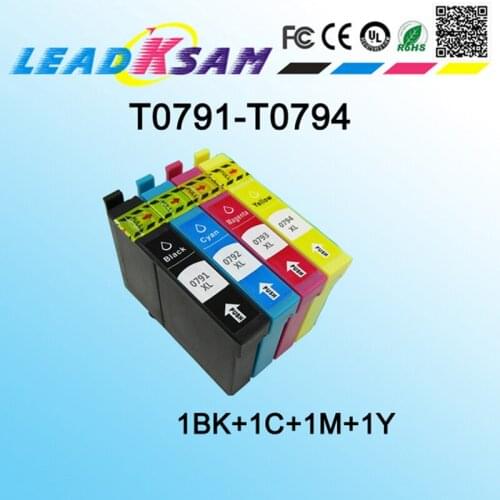 T0791-T0794 ink cartridge compatible for Stylus Photo1400 1500W P50 PX650