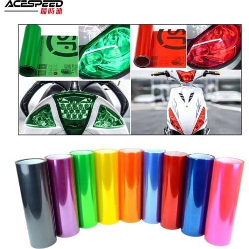 Car Decoration Auto Light Headlight Taillight Tint Vinyl Film Sticker Easy Stick Motorcycle Size 30cmx1m 12"x40"