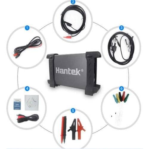 Hantek 6074BE Car Diagnostic Instrument, Car Special Oscilloscope, 4CH 70MHz 1GSa/S Signal Generator 6074BC 6074BD