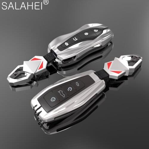 Zinc Alloy Car Key Case Cover For Geely Atlas Boyue NL3 EX7 Emgrand X7 EmgrarandX7 GS X6 SUV GT EC7 GC9 borui Coolray 2019-2020