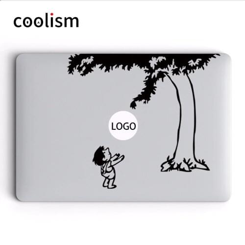 Childhood Newton Humor Laptop Decal for MacBook Air Vinyl Sticker Pro Retina Mac 11 12 13 15 inch Mac HP Dell Mi Notebook Skin