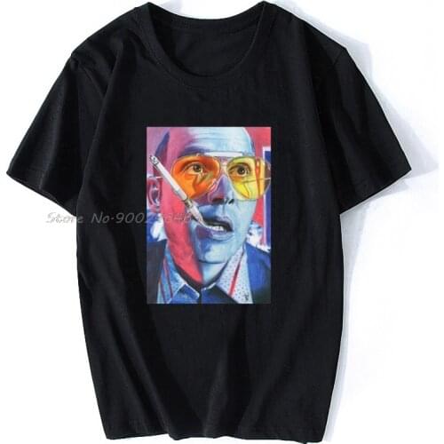 Funny t shirts Fear and Loathing in Las Vegas T-shirt Fashion tshirt Men Cotton Tees Tops Anime Harajuku Streetwear