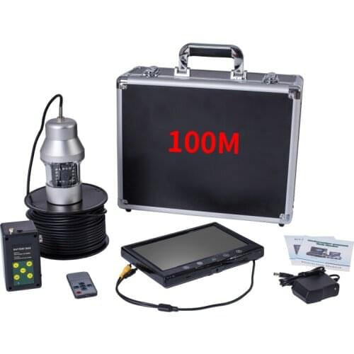 F08A 100M/328Ft Cable 360 dergee camera Fish Finder Underwater Underwater 100M Anti-compressive strength camera