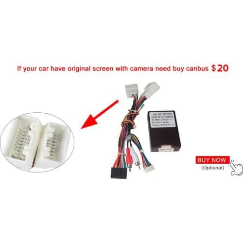 Navifans for Mitsubishi Lancer For toyota canbus power cable (sold only with car DVDs, not separately)