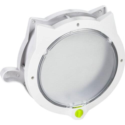 Small Round Cat Door with 4-way Lock Pet Plastic Window Lockable Safe Dog Gate Premium Quality