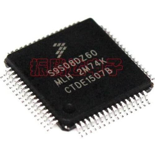 MC9S08DZ60MLH MC MC9 MC9S MC9S08 MC9S08DZ MC9S08DZ60 IC MCU 8BIT 60KB FLASH LQFP-64