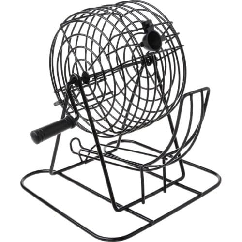 Bingo Game Set Lottery Numbers Picking Lucky Machine Fun Family Party New Deluxe U2JB