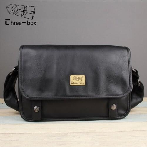 New Man Leather Bag Luxury Brand Crossbody Bags For Men Shoulder Bag Male iPad Business Messenger Bag Briefcase Travel Handbag