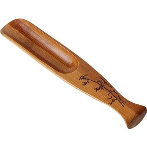 Fish-Shaped Tea Spoon Bamboo Tea Scoop Tea Set Kung Fu Tea Set Accessories