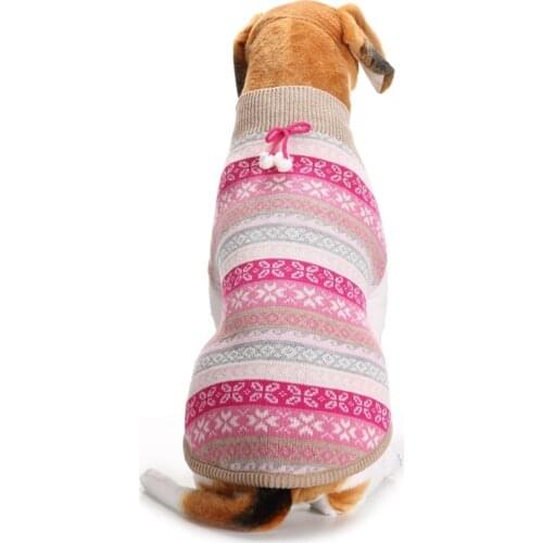 Big dog puppy sweater knitted pet cat sweater warm dog sweater dog winter clothes kitten puppy sweater