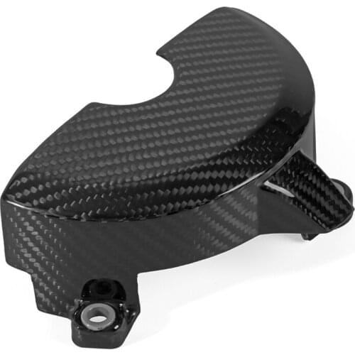New Motorcycle 100% Gloss Real Carbon Fiber Alternator Cover Crash Slider Protector Guard For 1290 Super GT