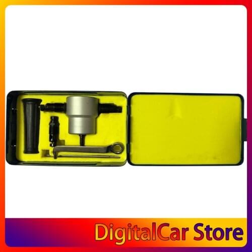 Nibbler Cutter Double Head Metal Sheet Cutting Saw Tool Drill Attachment Kit with Wrench Parts YT-160A Dropshipping