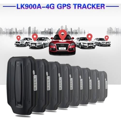 4G Smart GPS Car Tracker LK900A-4G GPS Truck Tracker Strong Magnetic Super Powerful Battery Geo-fence History-trace APP Tracking