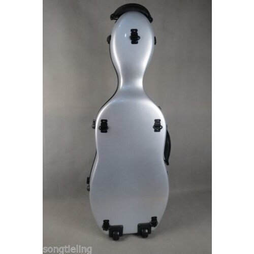 Best gray viola case, adjustableglass fiber Viola case for viola 15"-17 inch