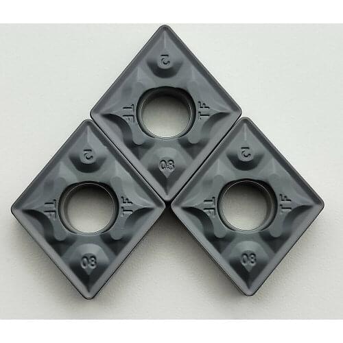 CNC 30PCS CNMG432-TF CNMG120408 -TF IC907 Carbide Inserts Lathe Turning Inserts
