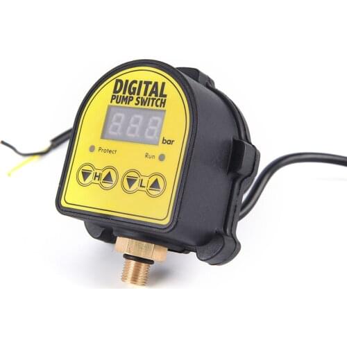 Digital Switch Controller Pressure Control Switch Eletronic One-click Set Up On/Off Pressure Transmitter Inside for Air Pump