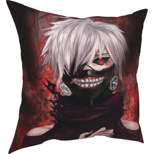 Printed pillow Ghoul flannel pillowcase sofa gift car bedroom decoration throw pillow case