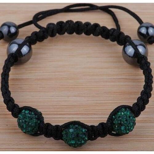 Gdrf2ion 10mm 3x Disco Ball Bead crystal Bracelet Free Shipping ER8IKK Magnetic Handmade crystal Bracelets Jewelry