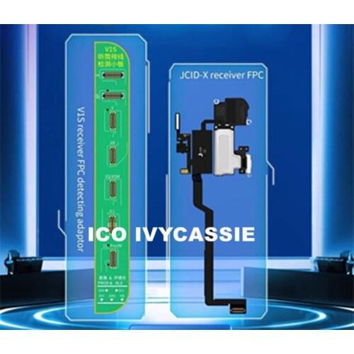 JC V1S Speaker Flex Cable Floodlight Flood illuminator Ear Earpiece For iPhone X XS Max XR Repair Face ID Truetone FPC Detector